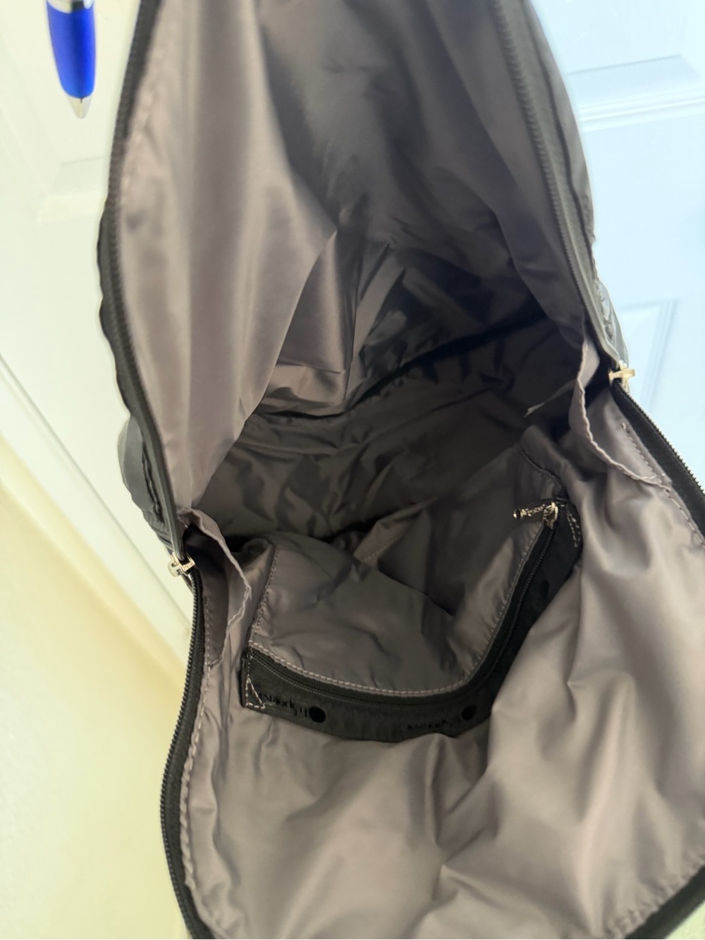 Black Nylon Casual Backpack - LeSportsac - Picture 3 of 3